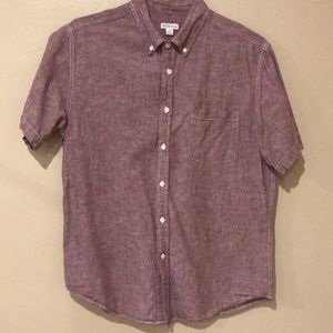 Short sleeve button down.